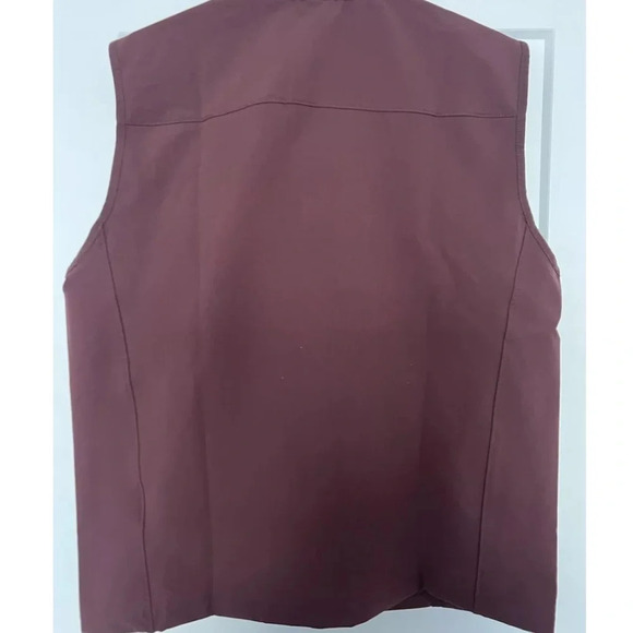 32 Degrees Men’s Full Zip Sleeveless Vest - Burgundy Large - Picture 9 of 16
